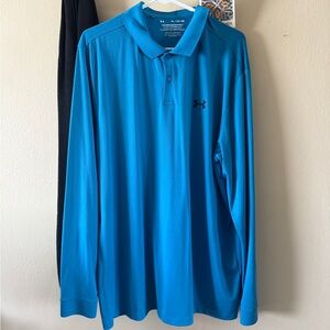 Men’s Under Armour Performance Polo Blue size XL